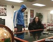 Liza Del Sierra Brings Anal to Lexs Office!